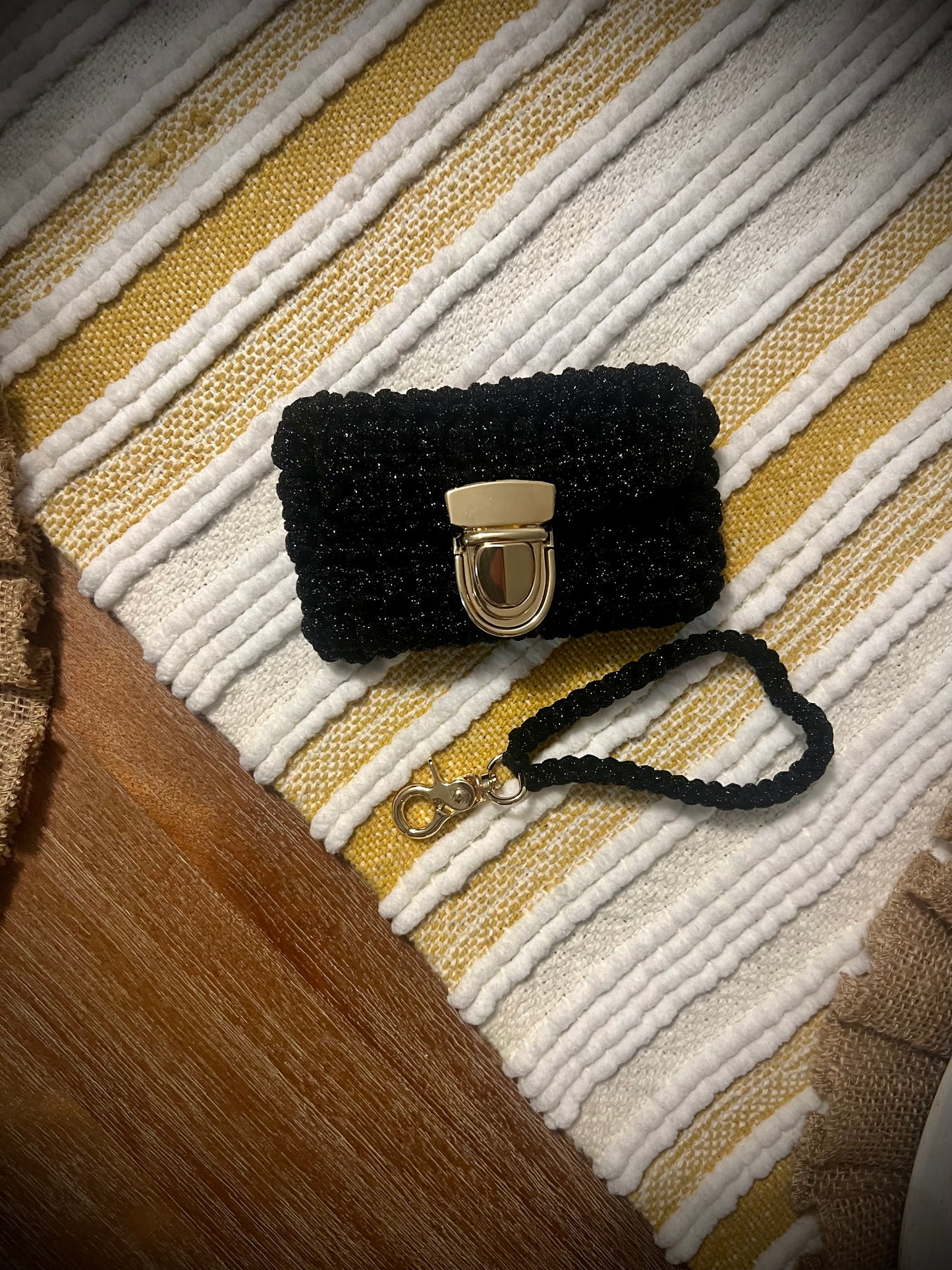 The Alva wallet(black)