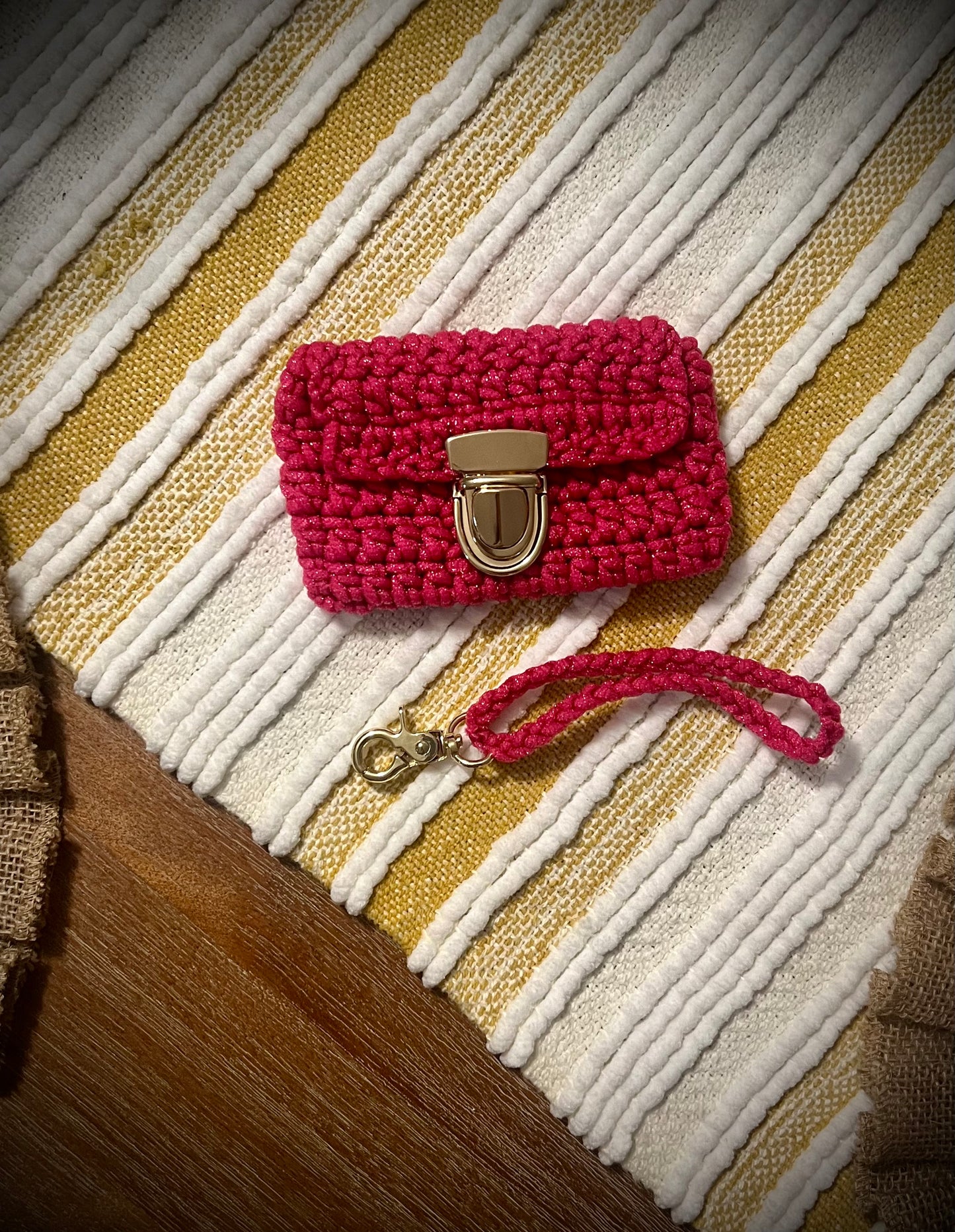 The Alva wallet(pink)